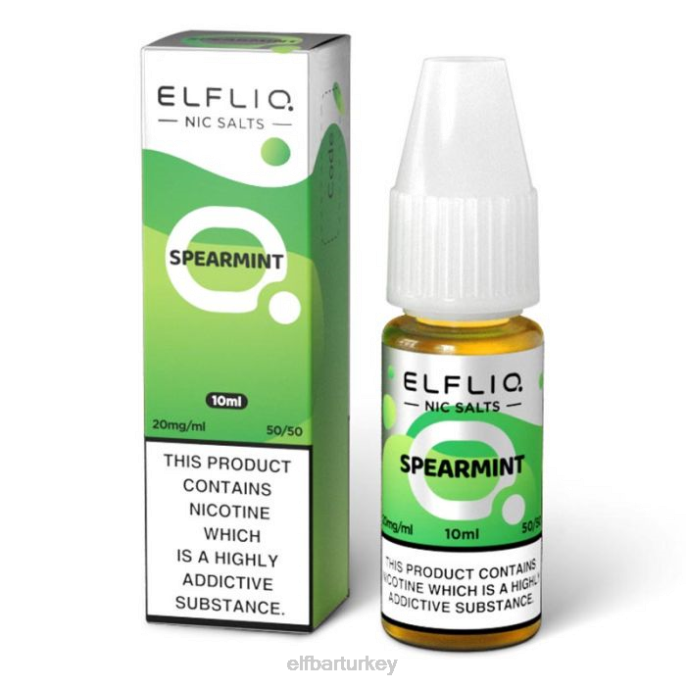 VVZ4206 elfbar elfliq nane güzel tuzları - 10ml-5mg klasik