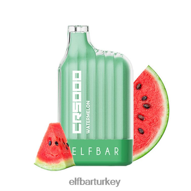 ELFBAR cr5000 tek kullanımlık vape 5000 puf TLB00827 karpuz